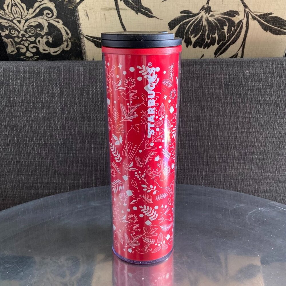 Starbucks Holiday Thermal Tumbler For Hot & Cold Limited Edition 2018, Retired